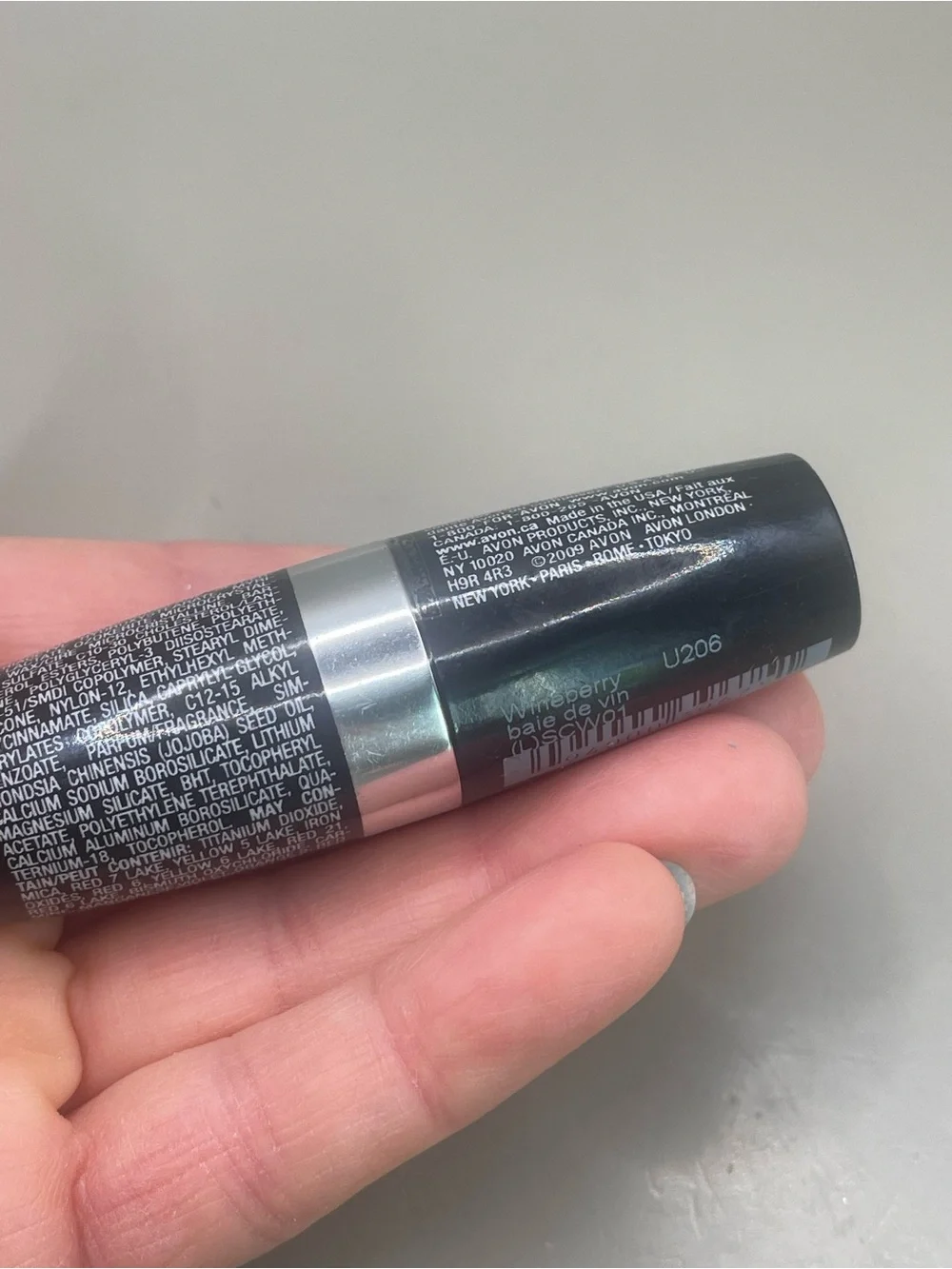2009 AVON Wineberry U206 ULTRA COLOR RICH Lipstick NEW SEALED
